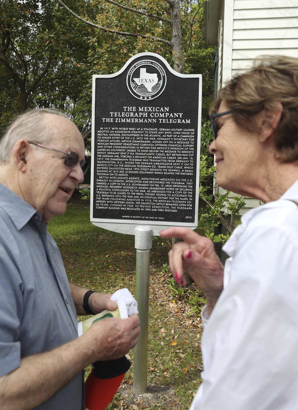 Exchange Galveston Historical Marker